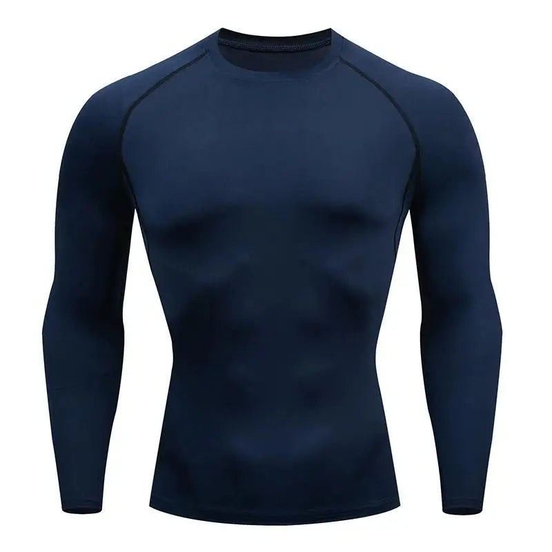 T-shirt compression manches longues homme — 10092