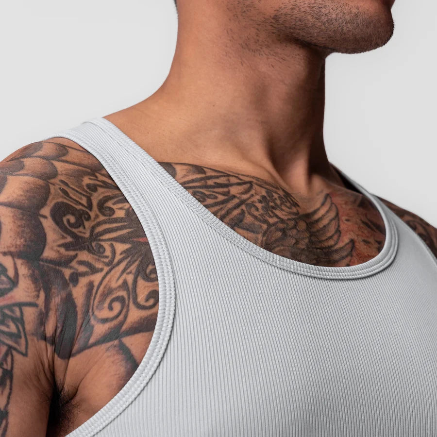 Débardeur musculation homme fil torsadé — vue 3