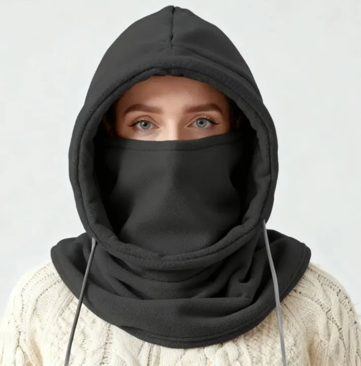 Cagoule tricot hiver unisexe — vue 6