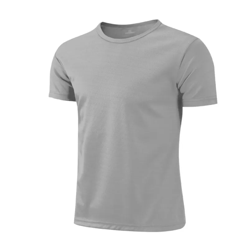 T-shirt running homme séchage rapide, coloris gris