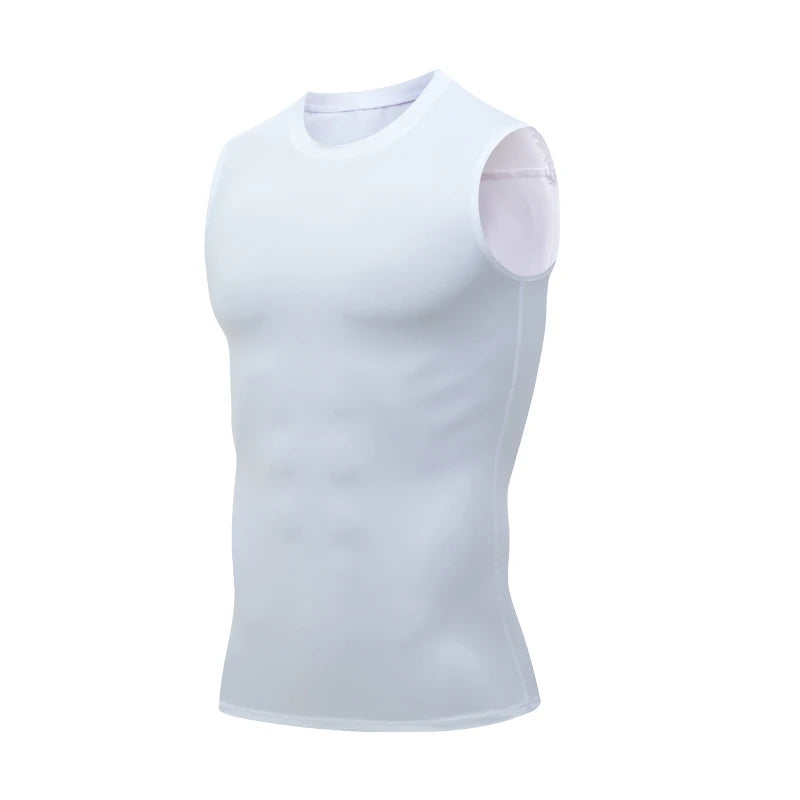 Débardeur compression homme — 805White