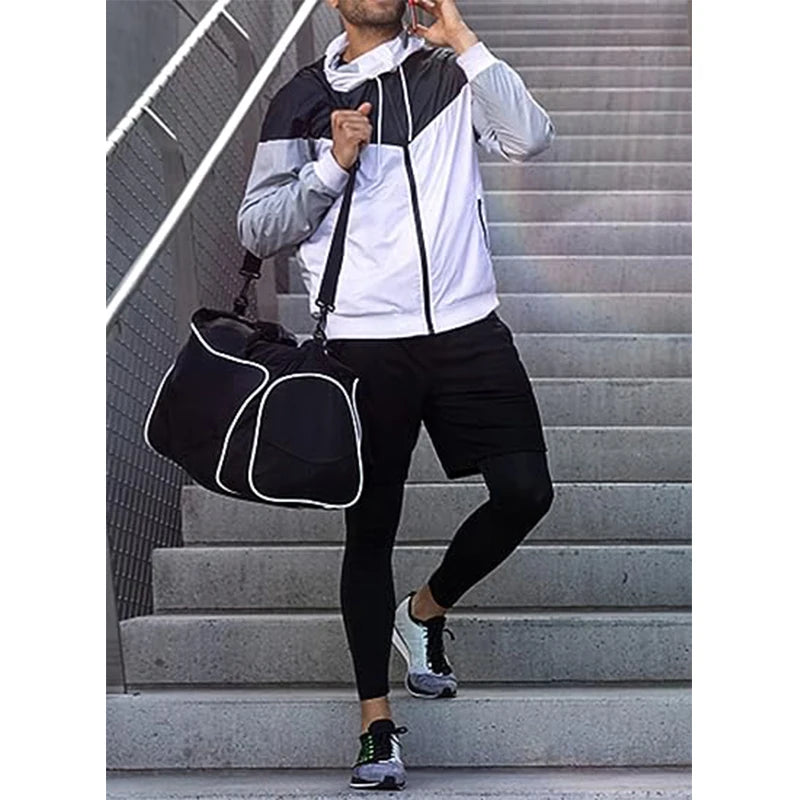 Pantalon de Sport Homme 2-en-1 Legging Intégré — 7 Coloris, Running & Fitness