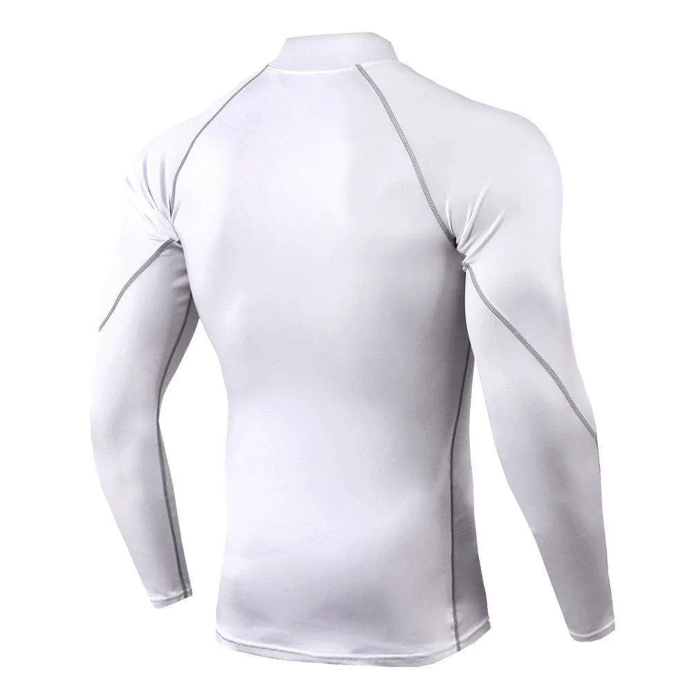 T-shirt compression manches longues homme — vue 3
