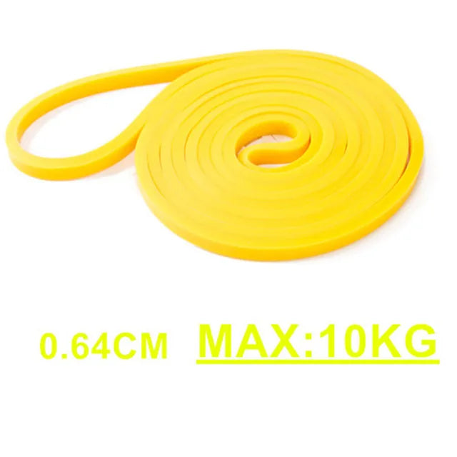 Bande élastique pull-up assist, coloris jaune