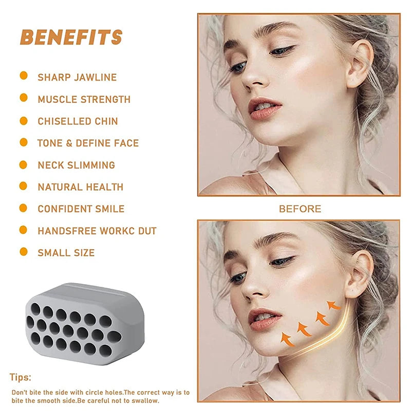 Exerciseur mâchoire silicone — vue 4