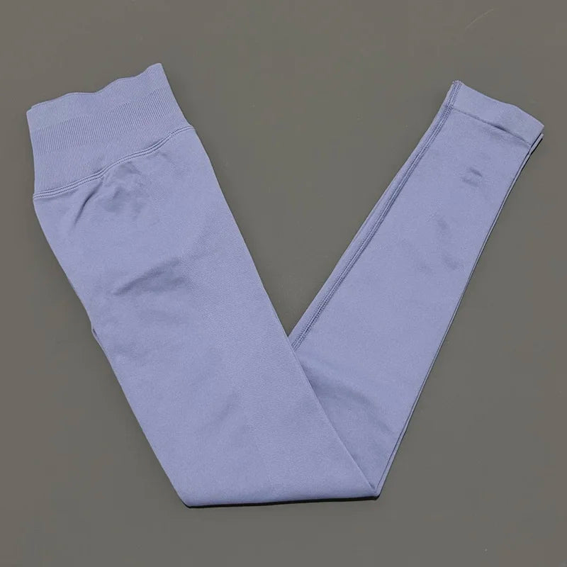 Legging sport femme sans coutures, coloris gris graphite