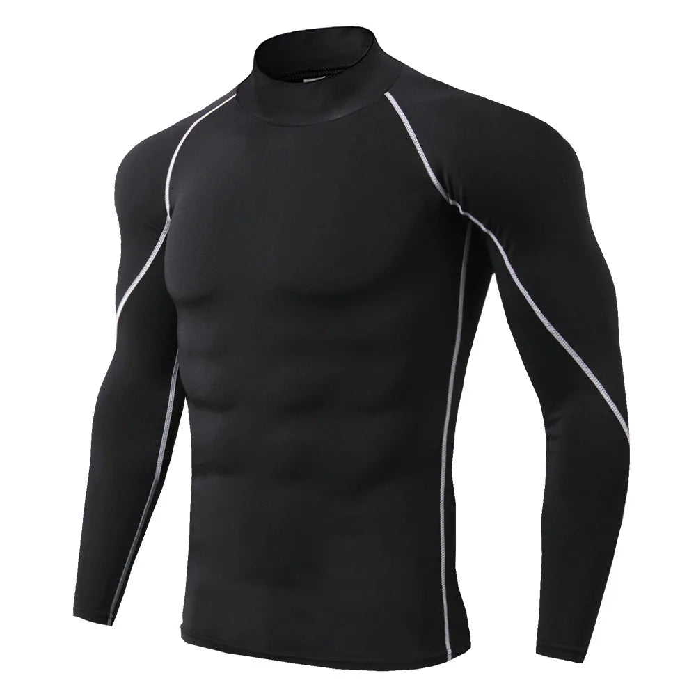 T-shirt compression manches longues homme — vue 2
