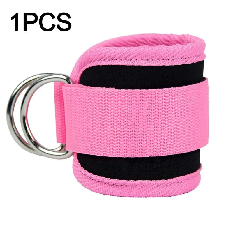 Kit sangles cheville & bandes élastiques mixte, coloris rose – 1 pièce