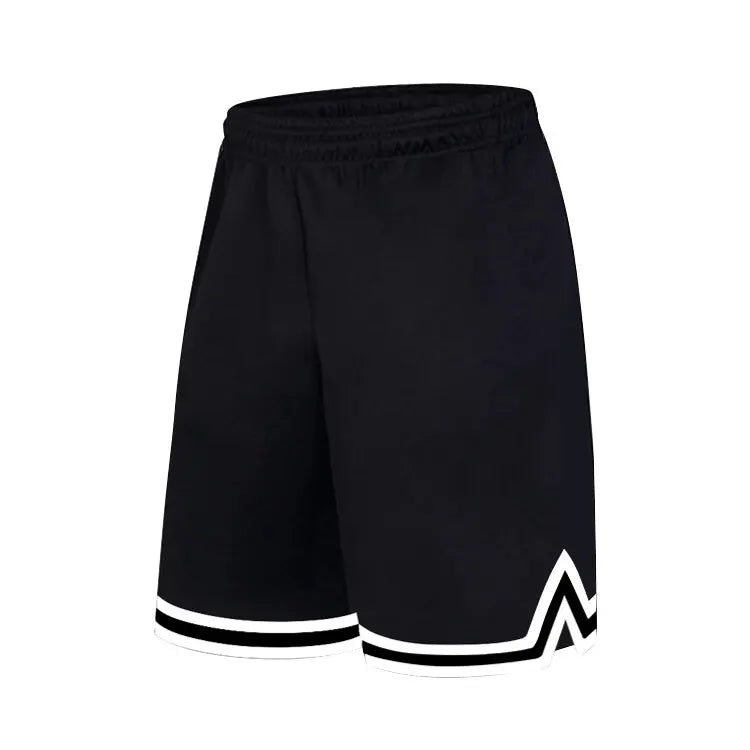 Short basket homme rayé — Modèle 1