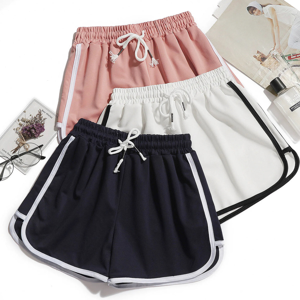 Short yoga large femme — vue 3