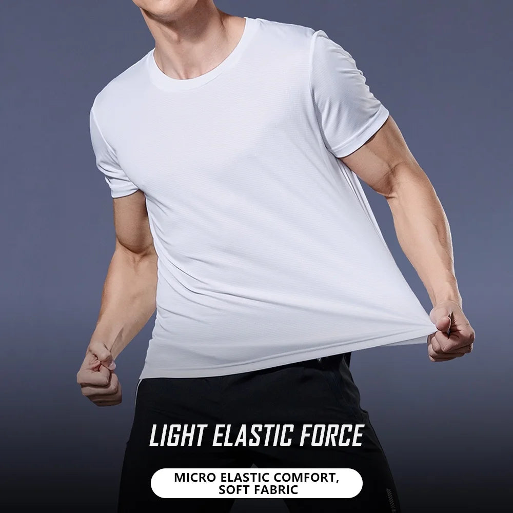 T-shirt running homme col rond — vue 5