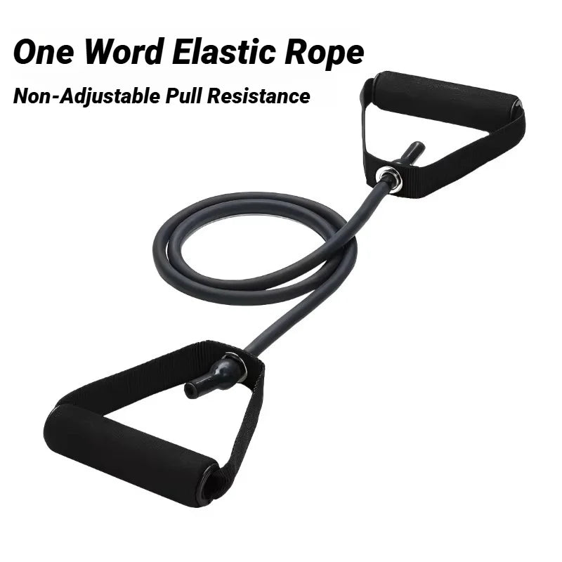 Bande de Résistance à Poignées — 5 Niveaux (10 à 30 lb), Musculation & Home Gym