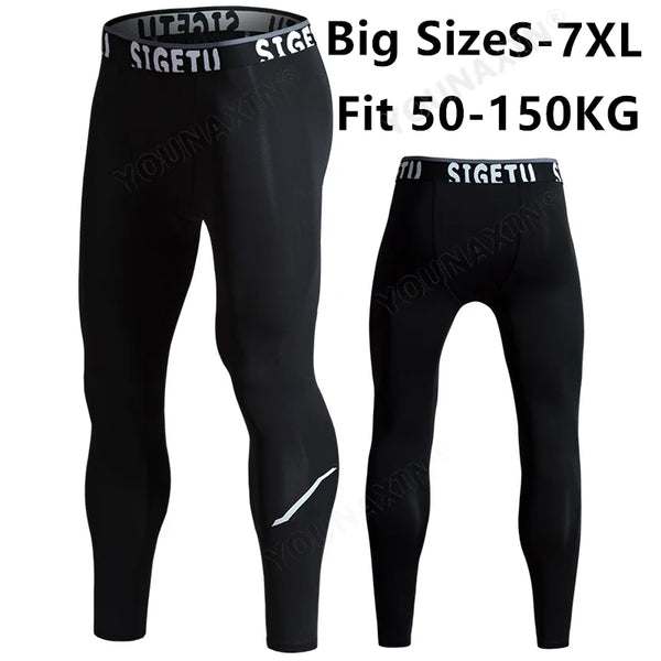 Pantalon de Sport Homme Grande Taille Séchage Rapide — du S au 7XL, Running & Basket