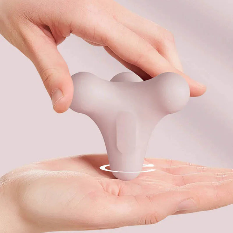 Balle de Massage 4 Coins — Nuque, Dos, Épaules & Pieds, Détente Musculaire