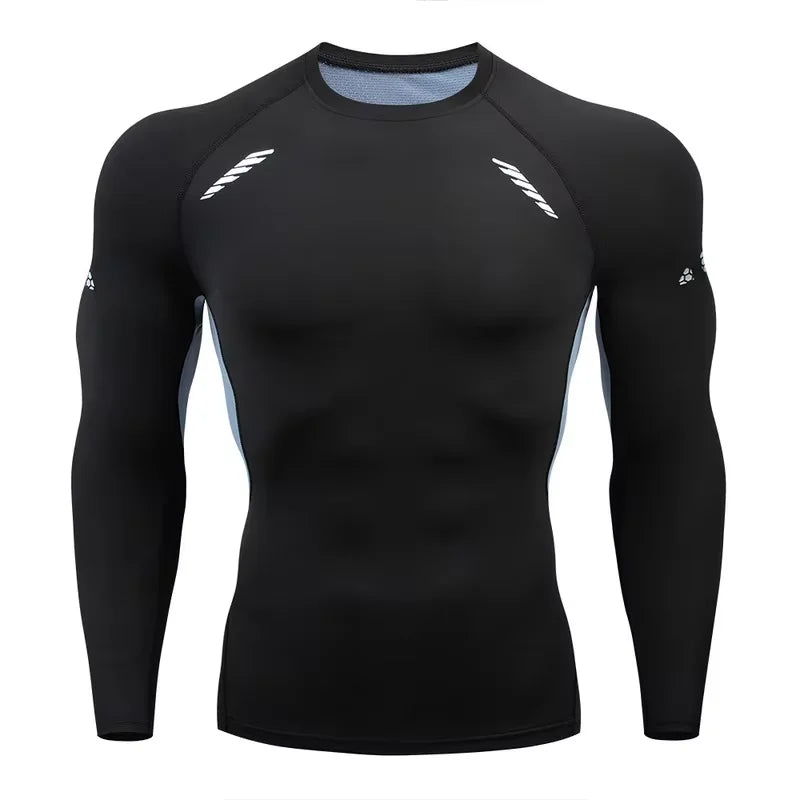 T-shirt compression running homme — J31hei
