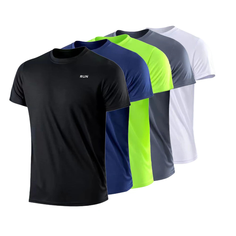 T-shirt running homme col rond