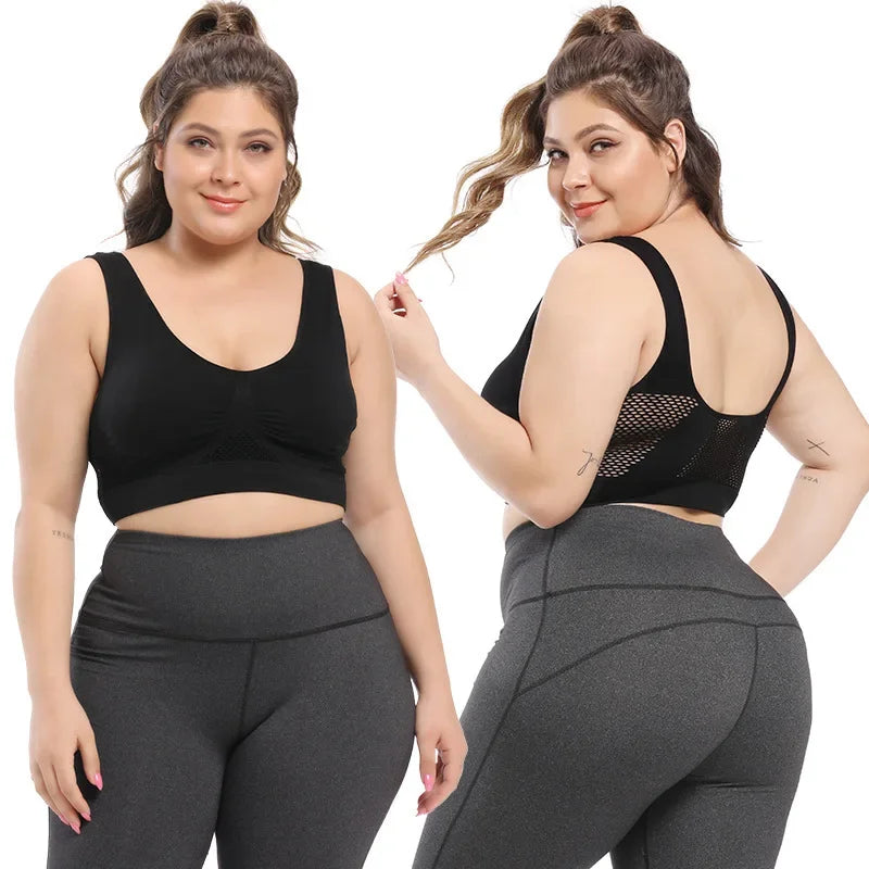 Brassière sport femme respirante — vue 3