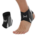 Chevillère sport unisexe, coloris gris noir