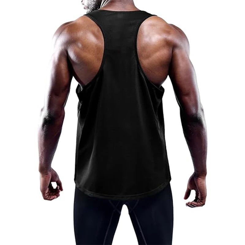 Débardeur running homme, coloris noir