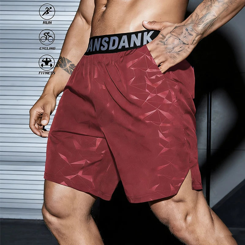 Short running homme football, coloris rouge
