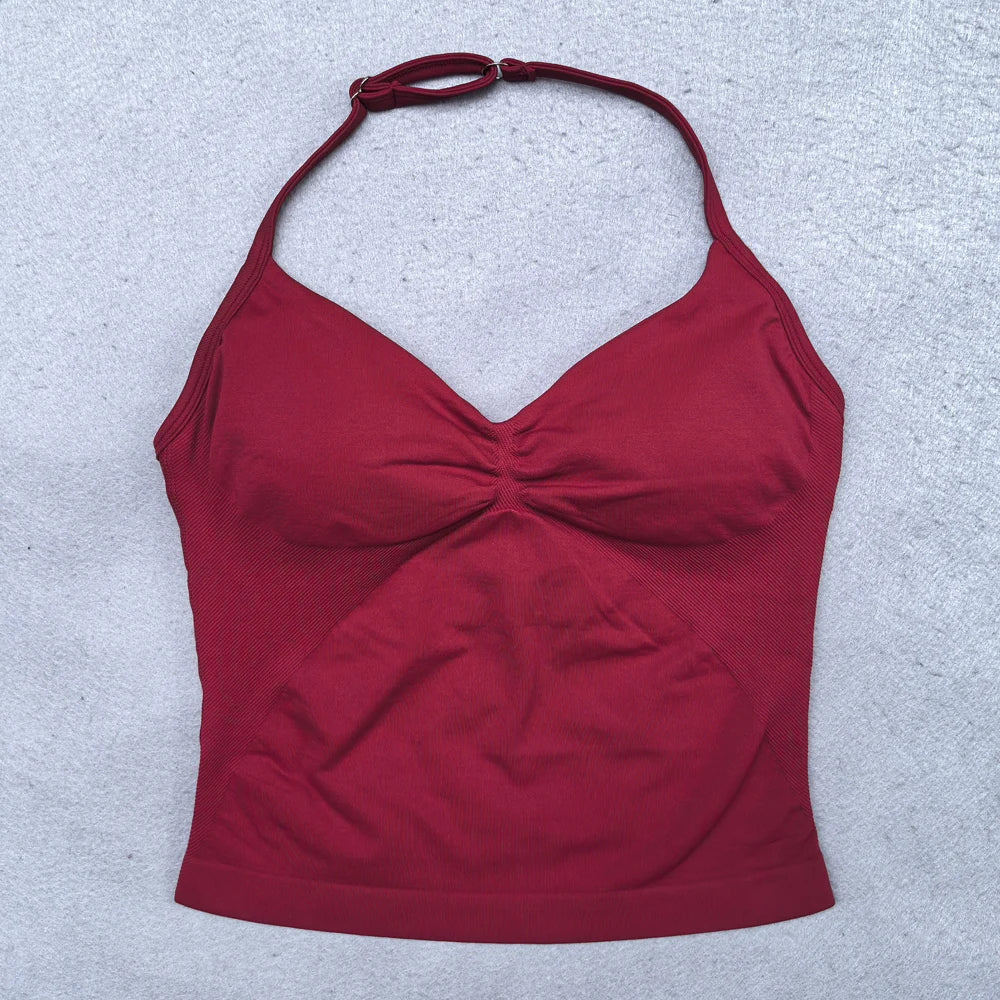Top sport dos nu bretelles femme — vue 3