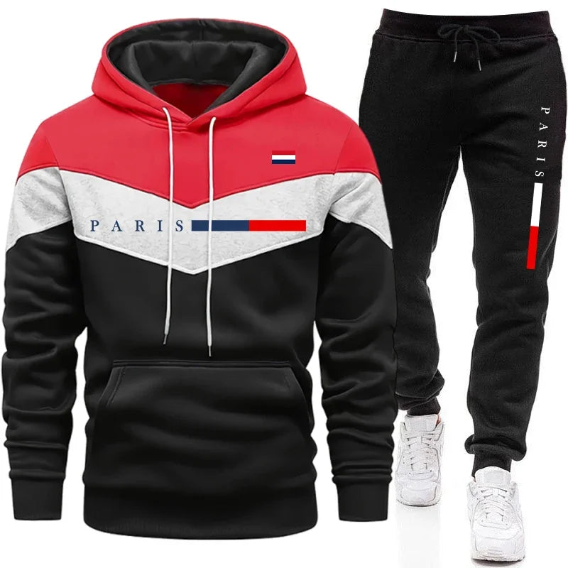 Ensemble Homme Sweat à Capuche & Jogging Urbain — 5 Coloris, Ensemble ou Pièce Seule