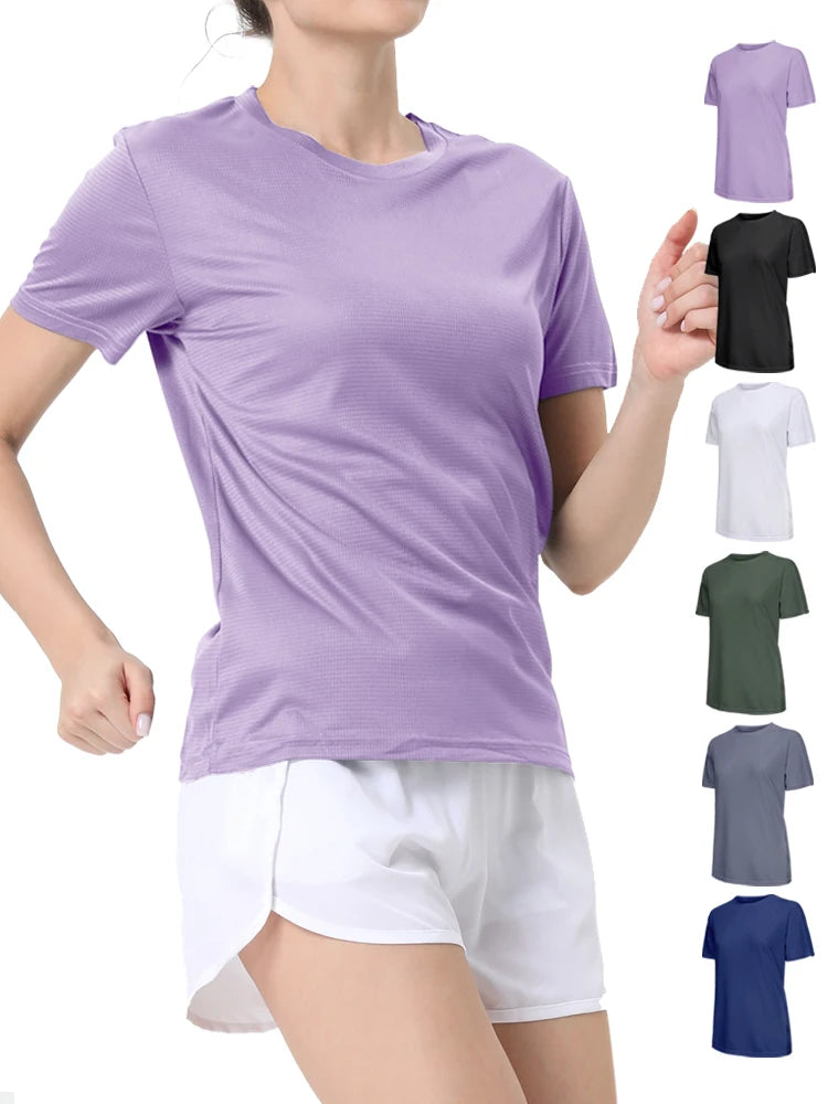 T-shirt sport femme ultra-léger séchage rapide