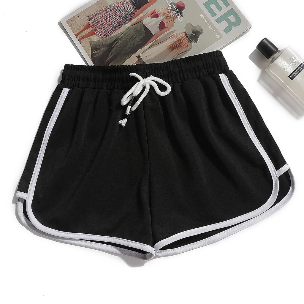 Short yoga large femme — Coloris photo