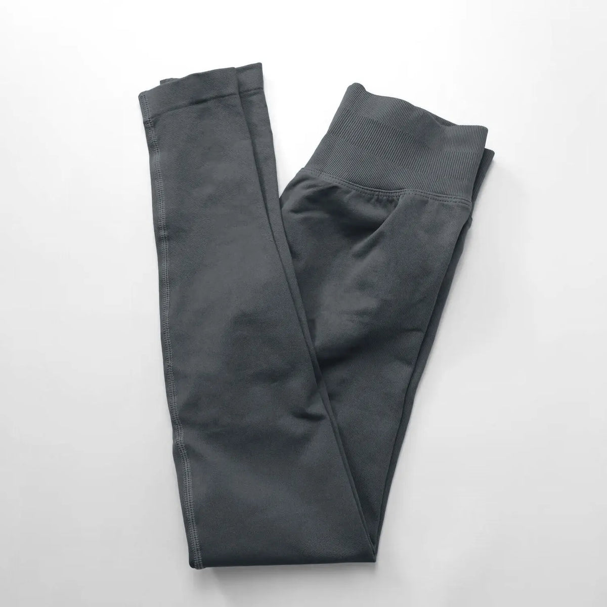 Legging sans coutures femme scrunch, coloris gris foncé