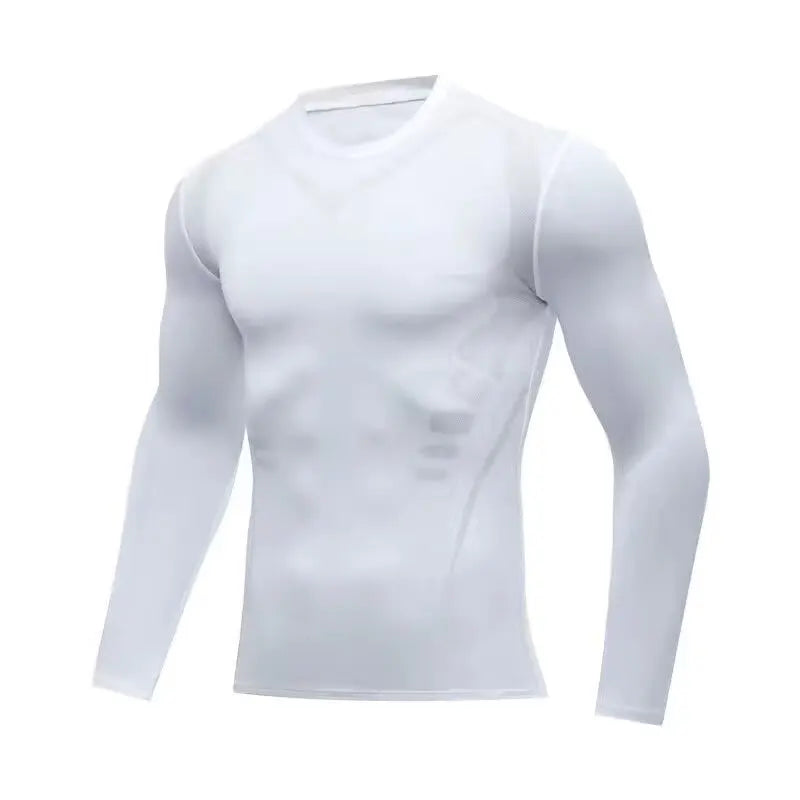 T-shirt compression running homme — J09bai