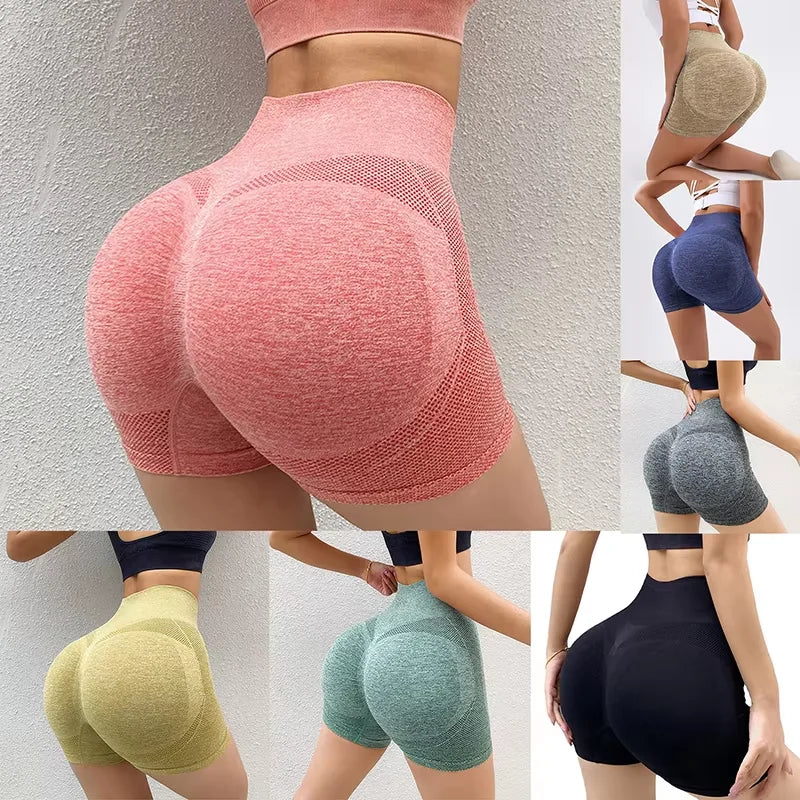Short yoga galbe fessiers taille haute — vue 2