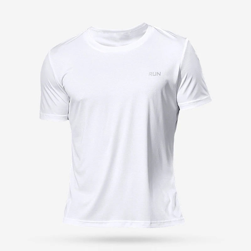 T-shirt running football homme, coloris blanc