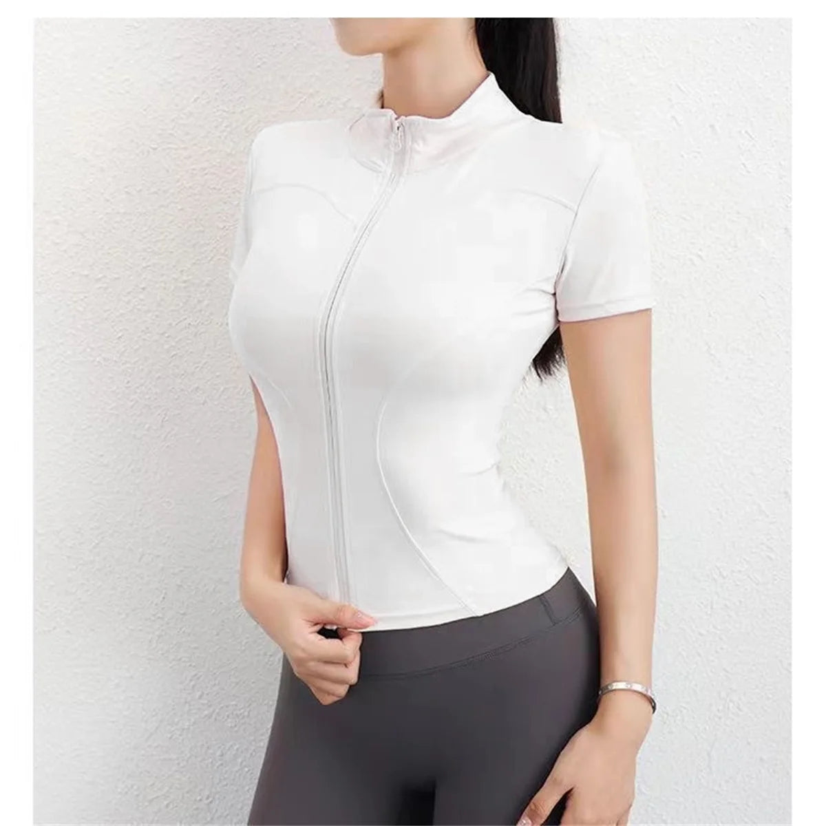 Veste sport femme zippée — vue 3