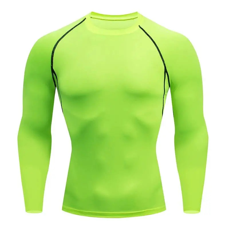 T-shirt compression manches longues homme — 10095