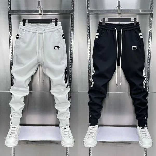 Jogging Homme Coupe Slim Streetwear — 9 Coloris, Taille Élastique, Casual & Sport