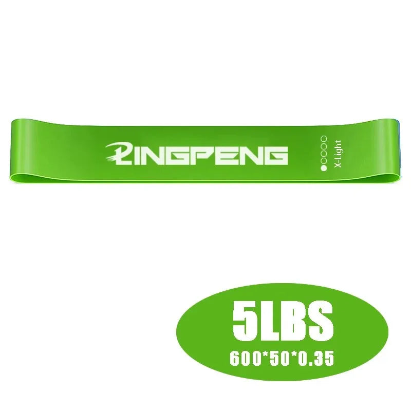 Bande élastique fitness famille, coloris vert