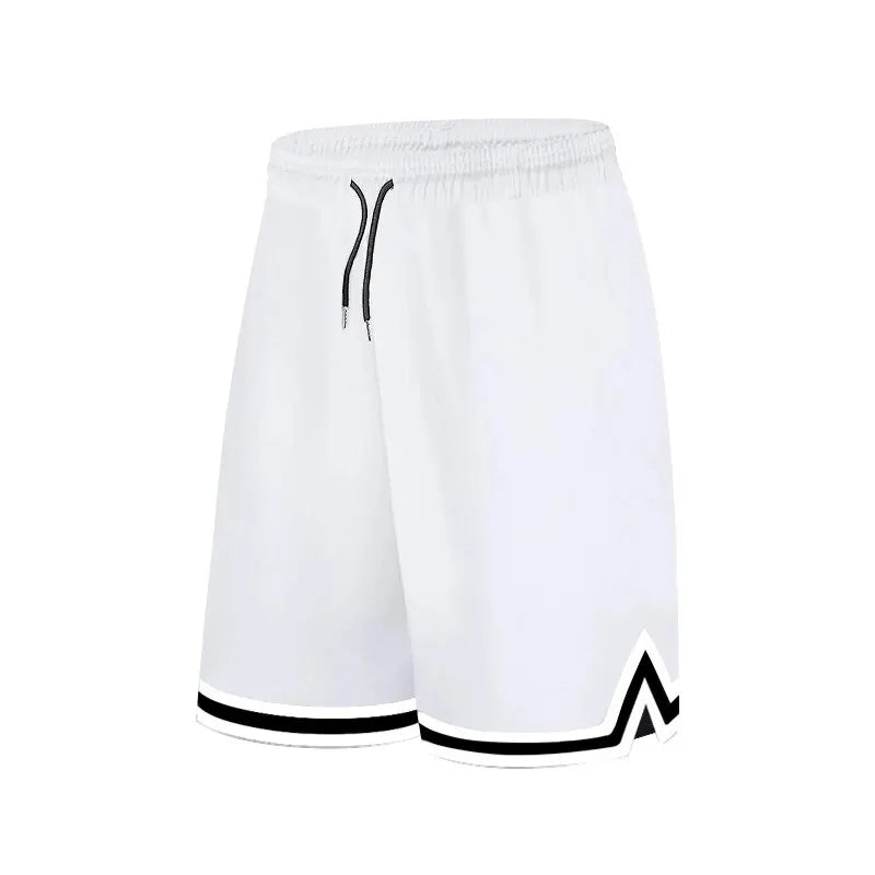 Short basket homme rayé — Modèle 2