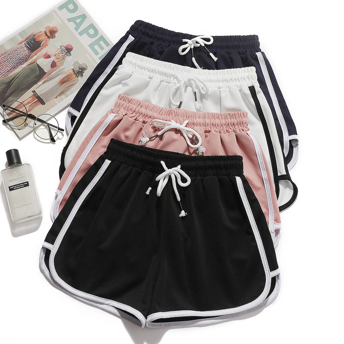 Short yoga large femme — vue 2