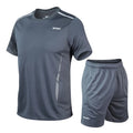 Ensemble Running Homme T-Shirt & Short Séchage Rapide — 6 Coloris, Randonnée & Fitness