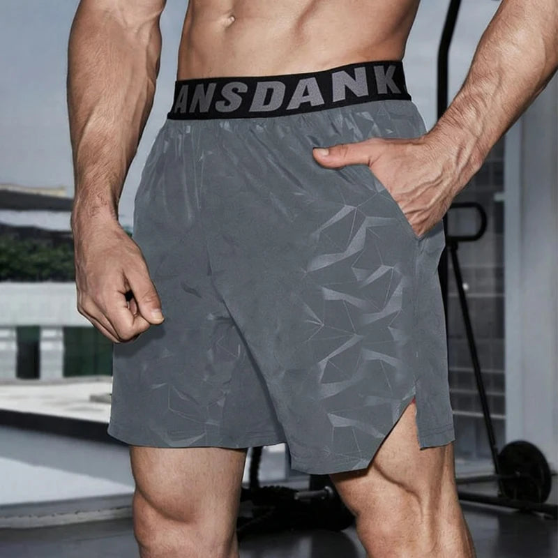 Short running homme football, coloris gris foncé