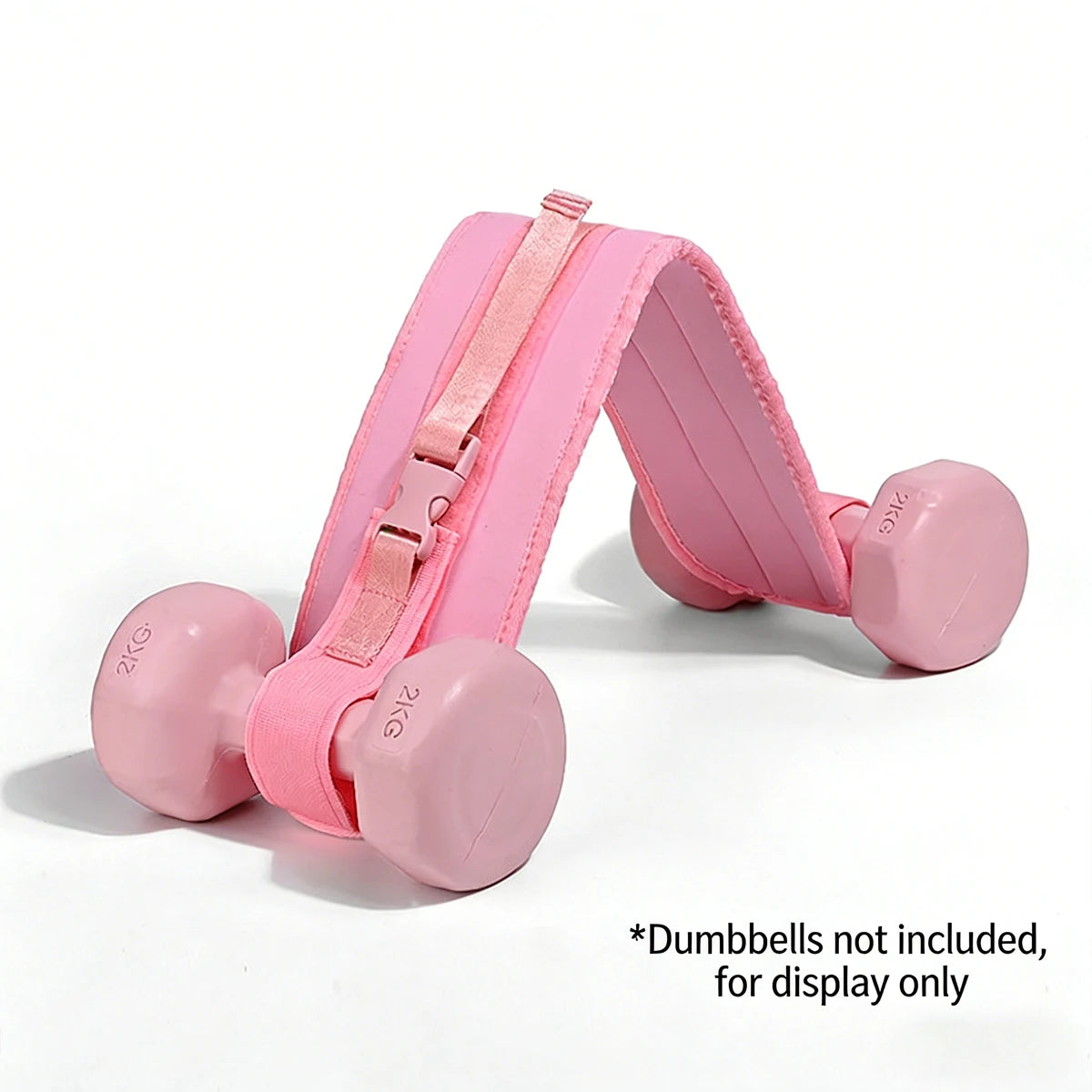 Ceinture lestée ajustable, coloris rose