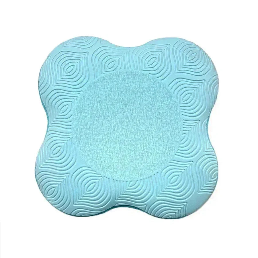 Coussin yoga genoux & coudes, coloris bleu