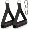 Poignées ergonomiques fitness, coloris noir