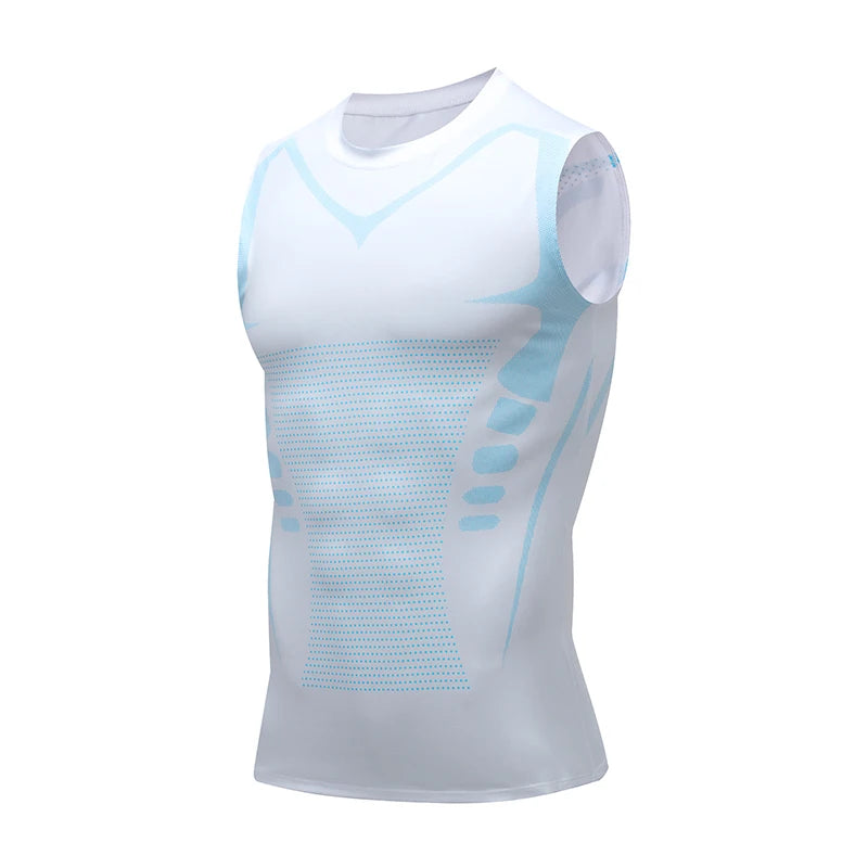 Débardeur compression homme — 811White