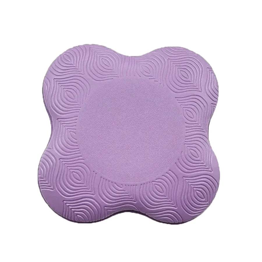 Coussin yoga genoux & coudes, coloris violet