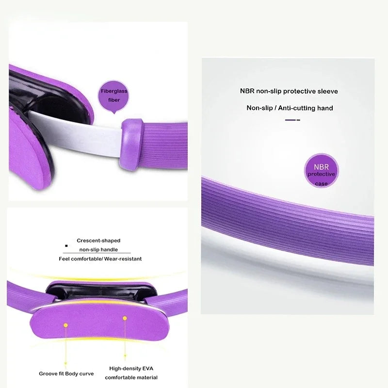 Anneau de Pilates femme yoga et gym – vue 4