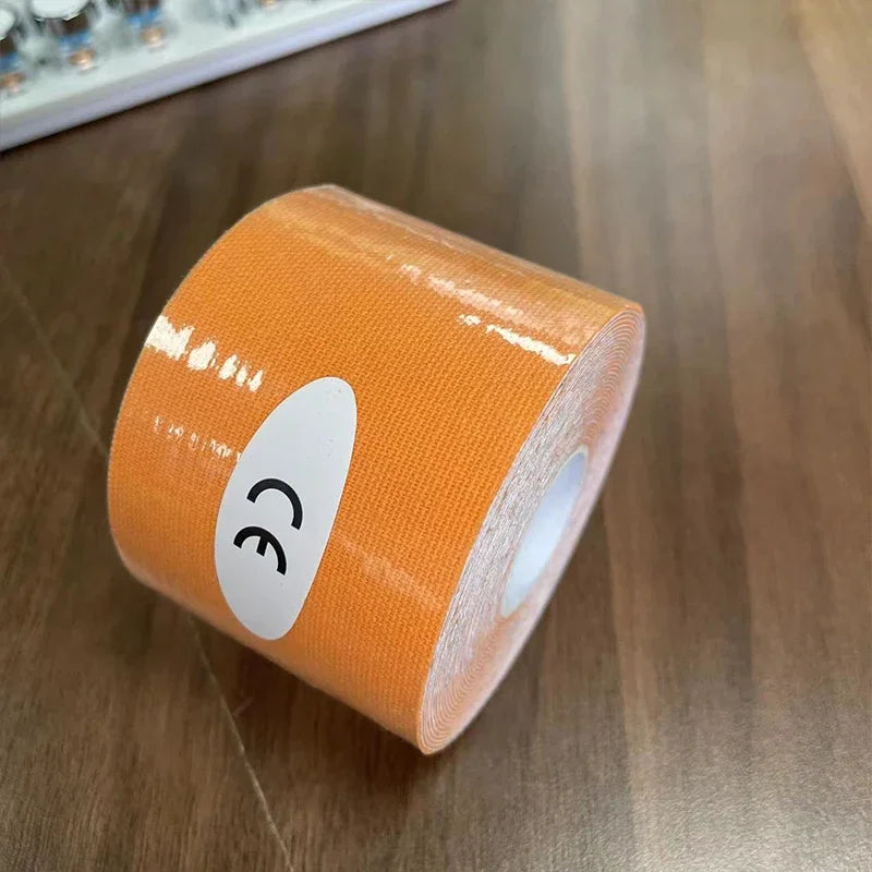 Tape kinésiologique imperméable, coloris orange