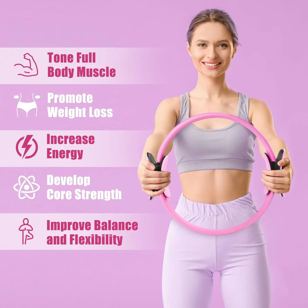 Anneau pilates magic circle — vue 5