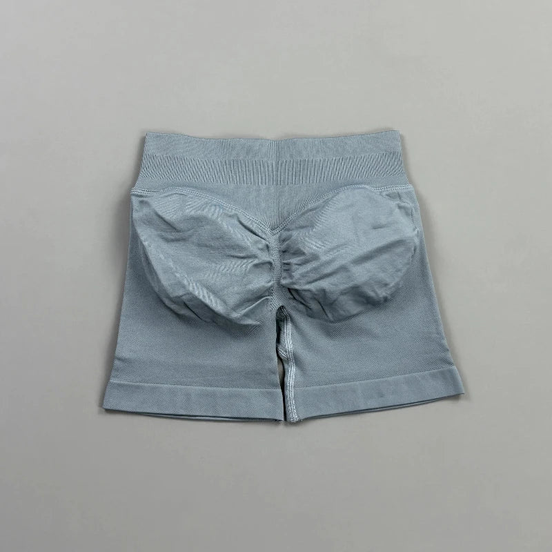 Short Biker Femme Scrunch Butt Sans Coutures — 44 Coloris, Yoga, Gym & Fitness Taille Basse