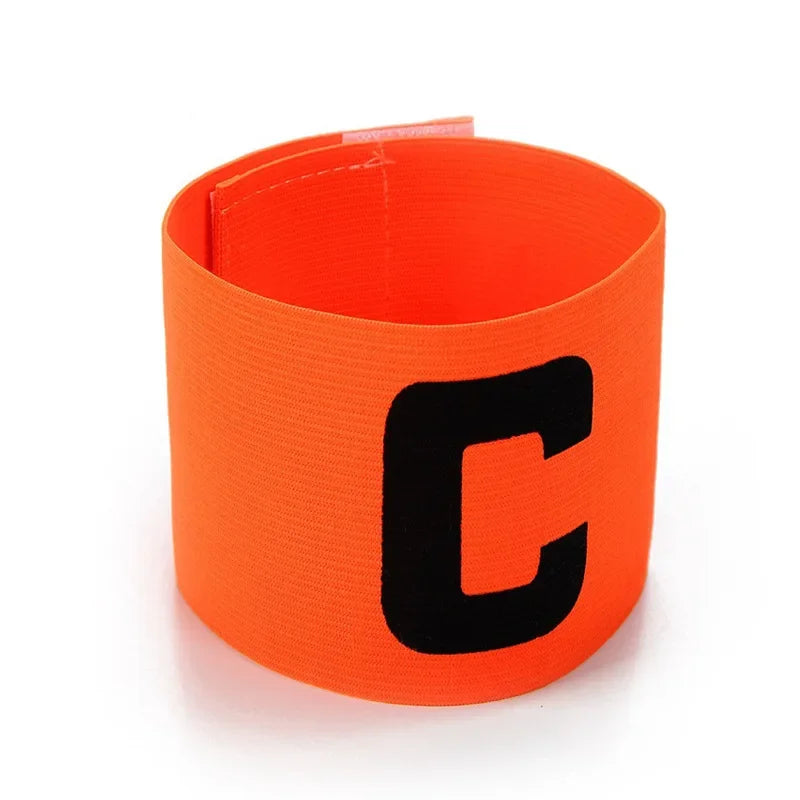 Brassard capitaine football, coloris orange